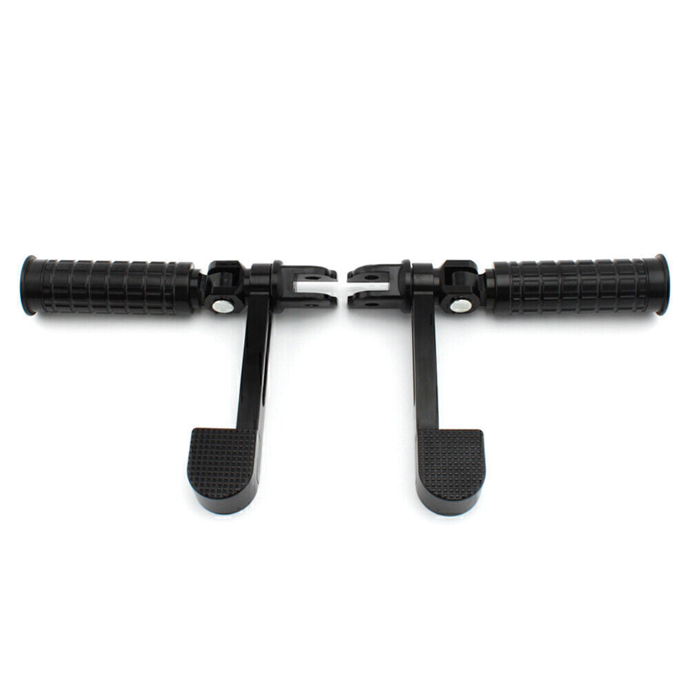 Foot Pegs Foot Rest Black for Harley Softtail FLFBS Fat Boy Breakout Fat Bob