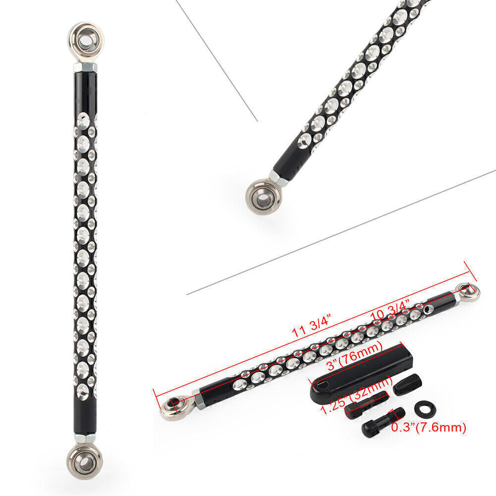 12 Shift linkage Shifter Link fit for Harley Touring Electra Glide 1986 -2019 Black