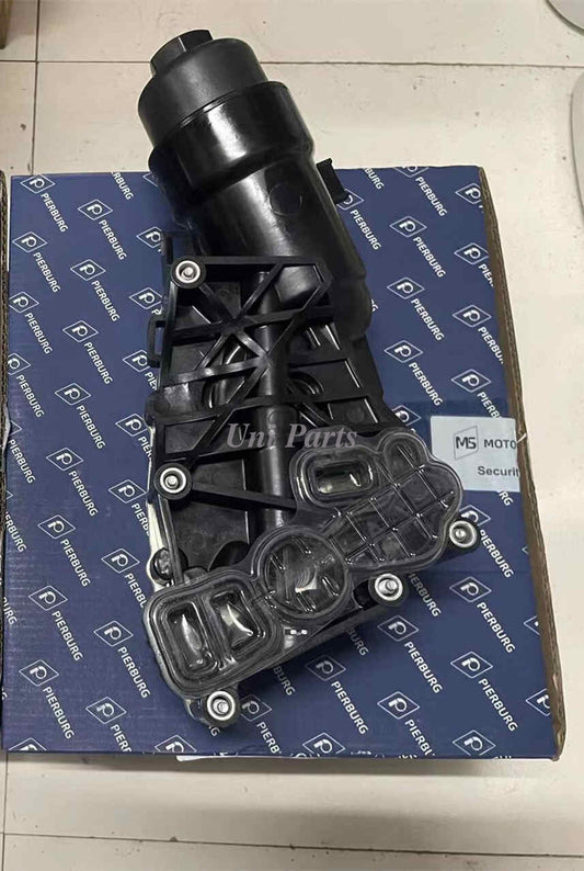 11-42-8-575-898 for Mini Cooper for BMW i8 X1 X2 Pierburg Oil Cooler Filter Housing