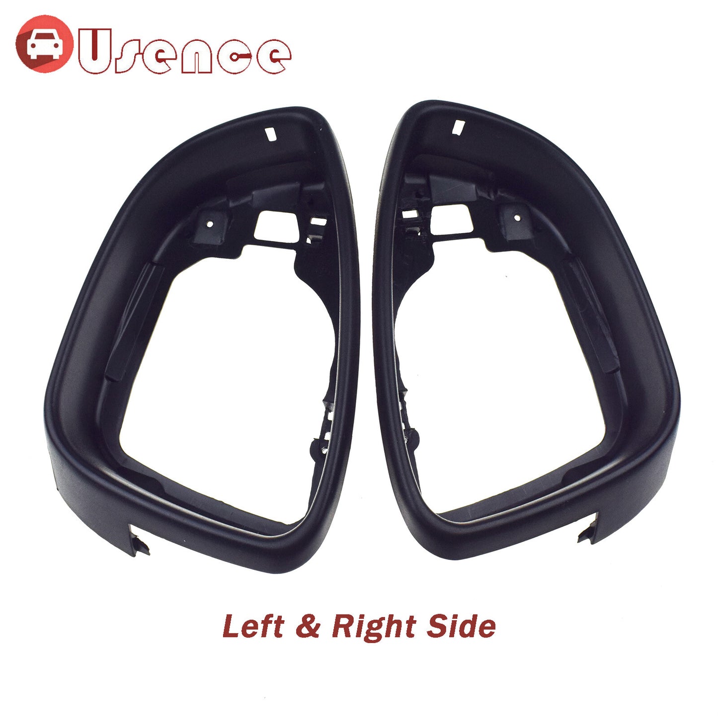 2Pcs Left Right Rear View Mirror Frame Trim for VW Beetle EOS for Jetta for Passat CC