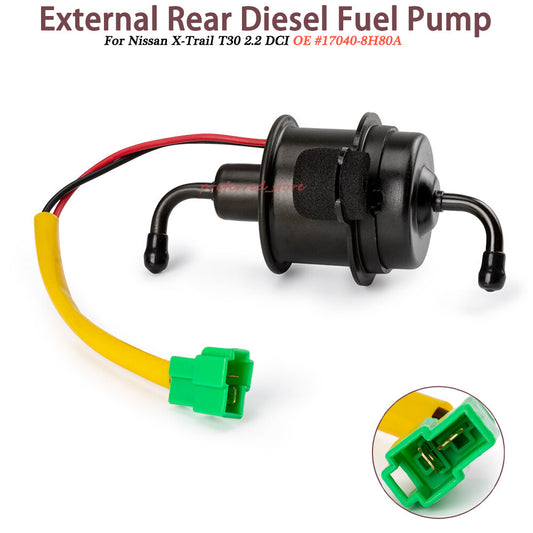 for Nissan X-Trail T30 2.2 DCI Diesel Fuel Pump External Rear 17040-8H800 NEW