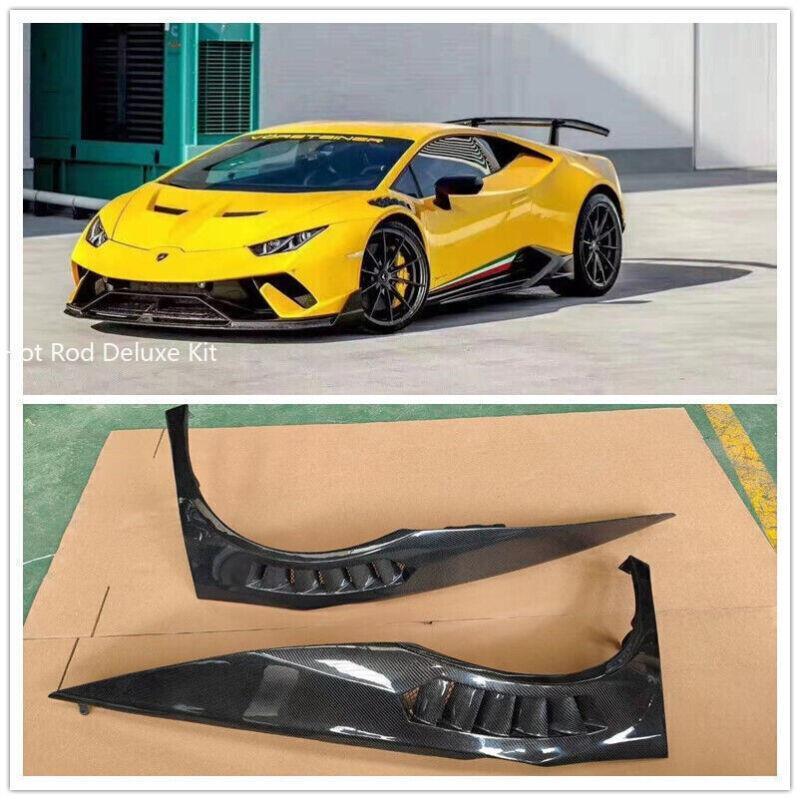 carbon fiber front bumper side fenders suitable for Lamborghini for Huracan LP580 LP610