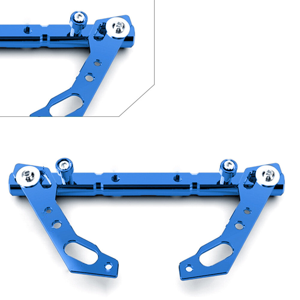 Motor Lenker Balance Cross Bar Lever 7/8 St?rke Adjust CNC Aluminium Blau