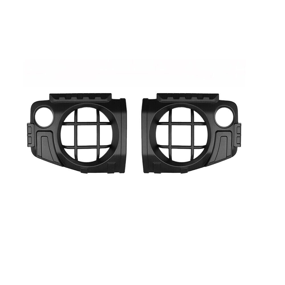 Black Front Headlight Lamp Protector Guard Cover for Suzuki for Jimny 2/4Door 2019+