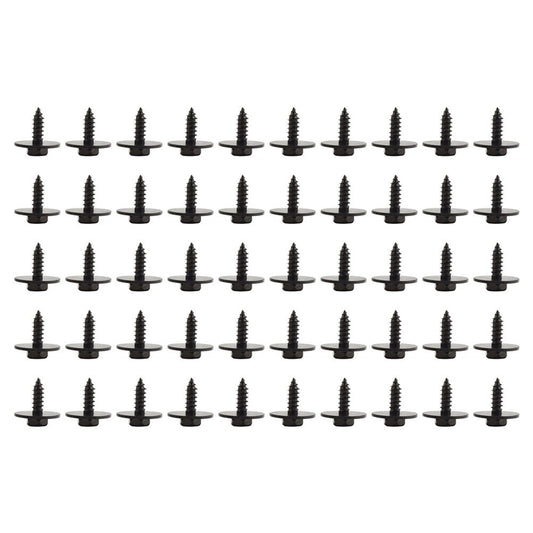 50pcs Screw Bolt Retainer Fender Liner Under Cover Screw For 07147129160