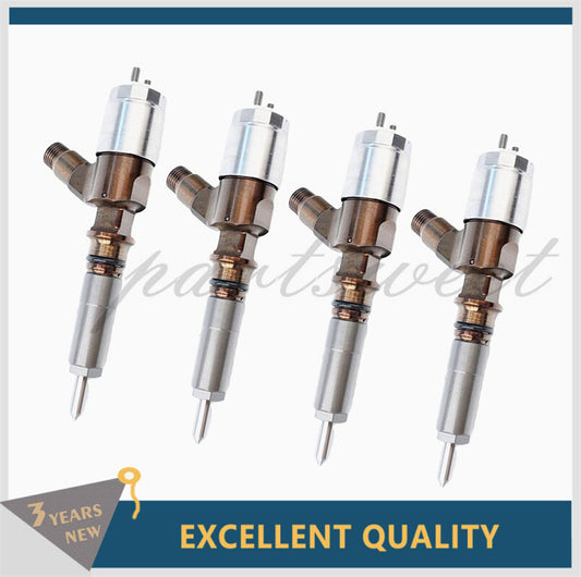 4pcs Common Rail Injector For Caterpillar CAT C6.4 C6.6 C4.4 Engine 2645A75376
