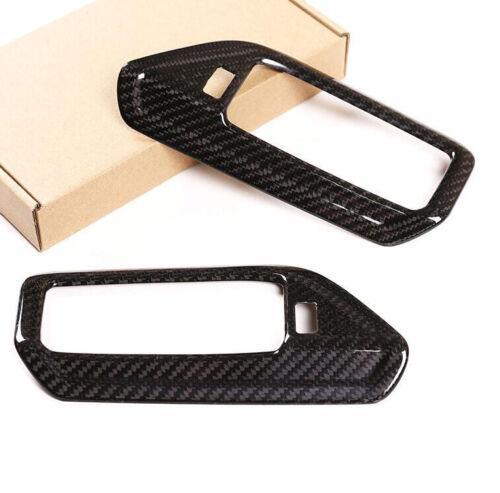 Dry Carbon Fiber B Pillar Air Outlet Vent Cover Trim for BMW X7 G07 2019-2022
