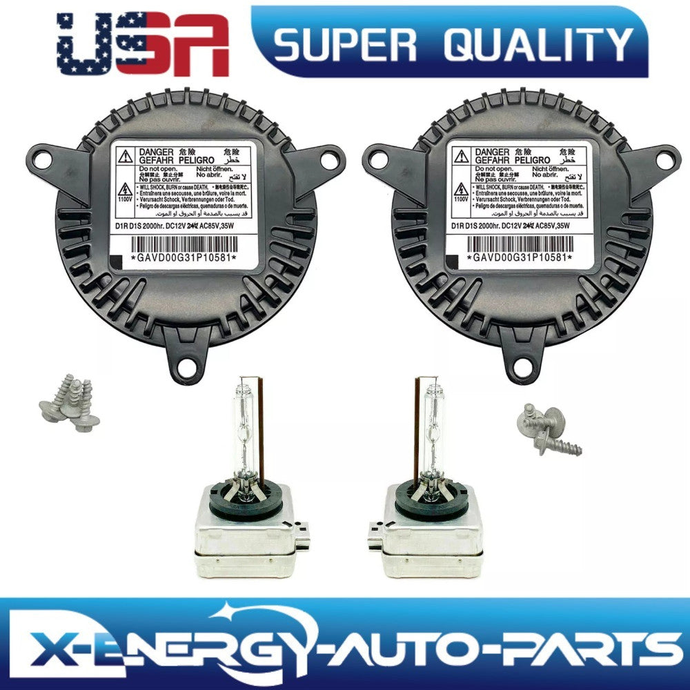2x New For 10-15 for Chevy Camaro Xenon Ballast  D1S Bulb Kit Control Unit Module