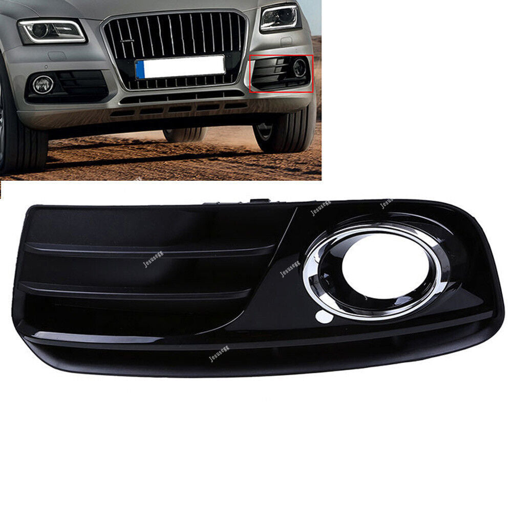 Front Bumper Lower Left Side Fog Light Grille 8R0807681M for Audi Q5 2013-2014