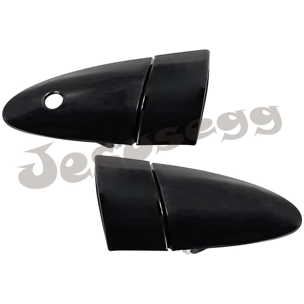 2x Left Right Door Outer Handle Black for Honda CRZ CR-Z 2011 2012 2013-2015