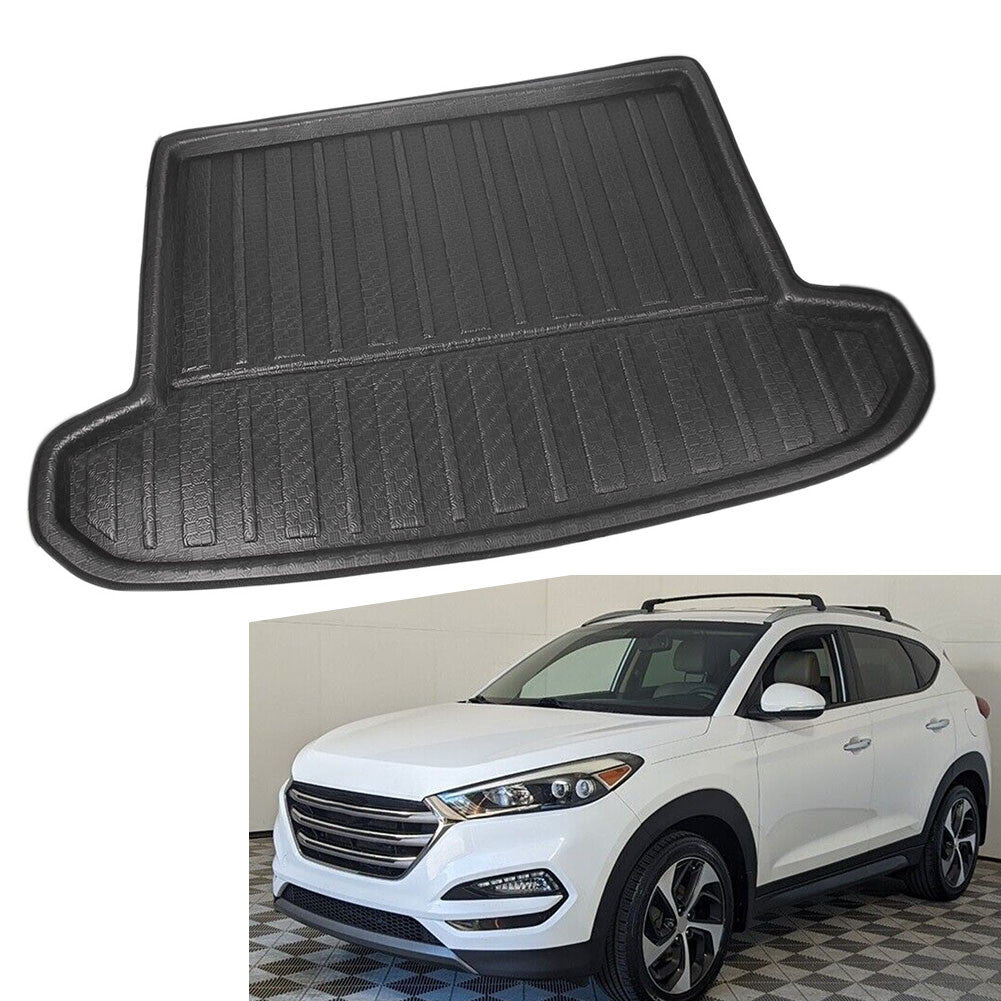 for Hyundai for Tucson TL 2016-2019 Cargo Liner Boot Tray Trunk Floor Mat Carpet