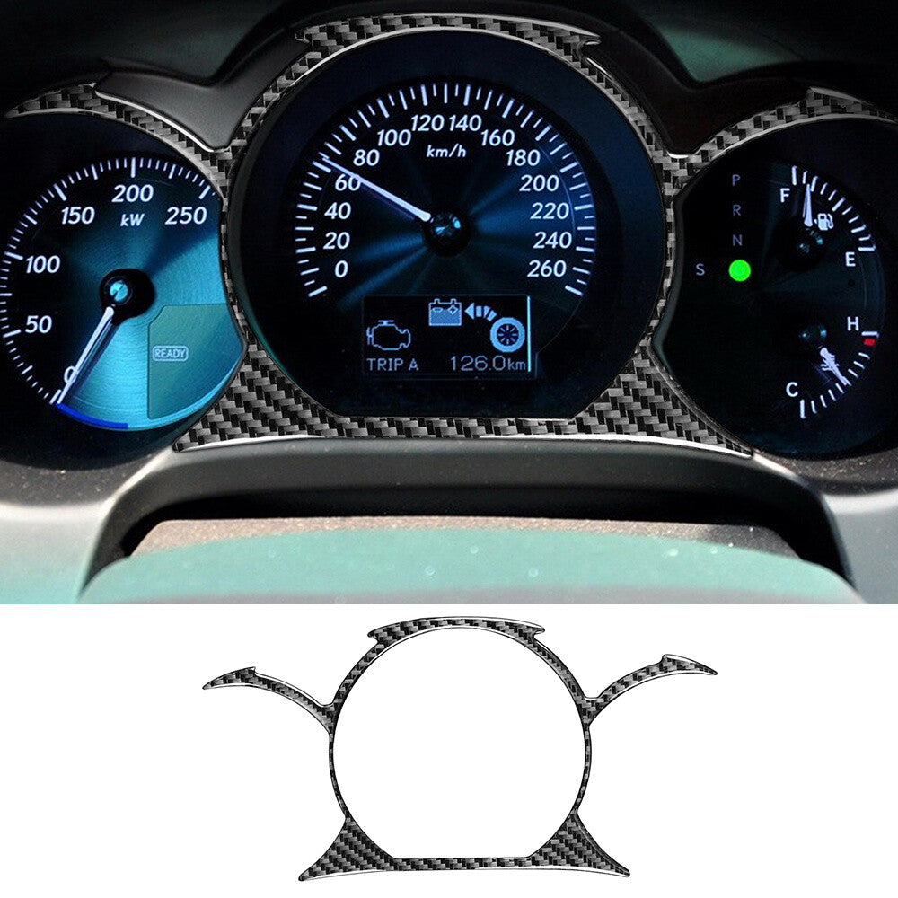 Soft Carbon Fiber Interior Dashboard Speedometer Trim Fit For Luxus GS 2006-2011