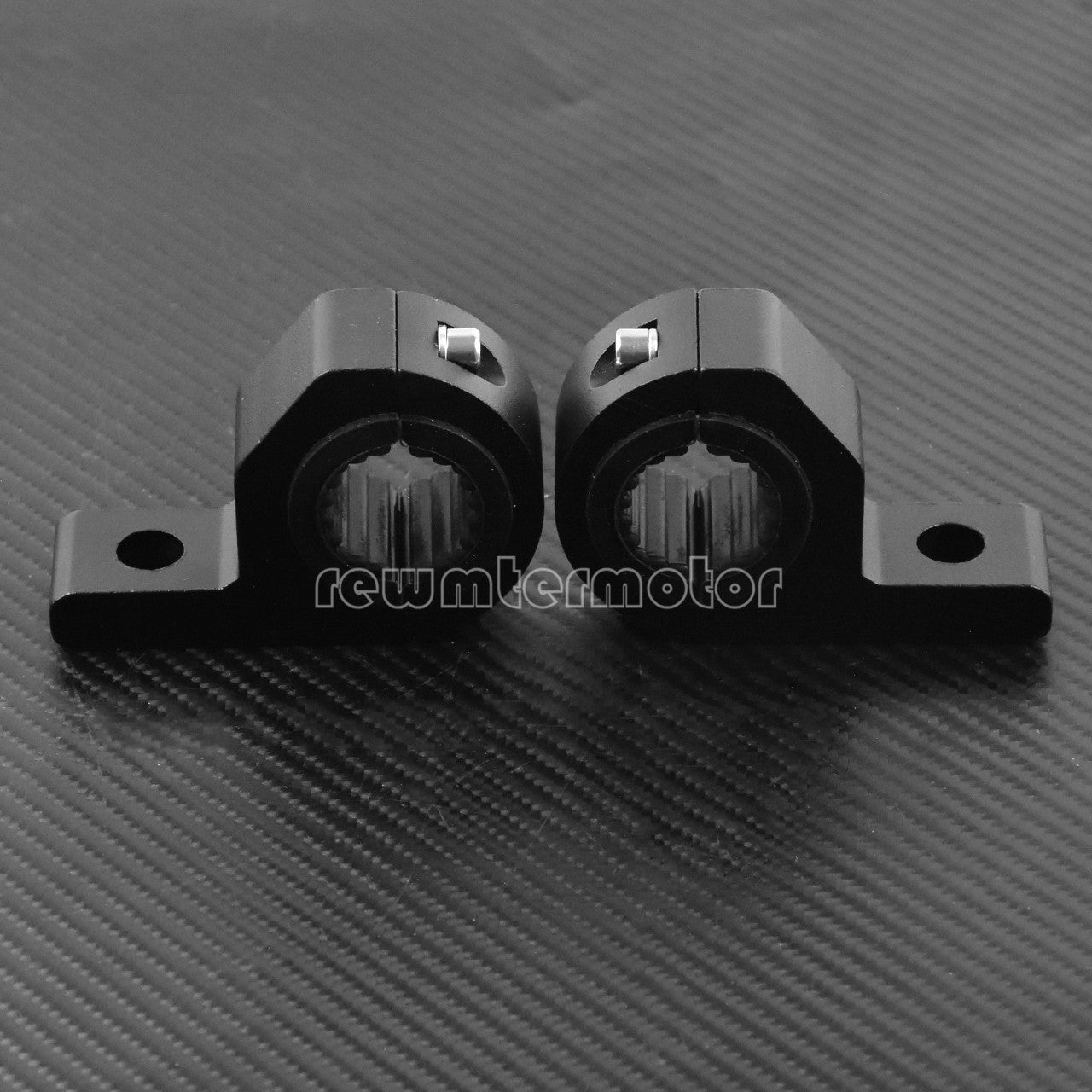 2x 1-1.2 LED Light Mounting Bracket Horizontal Bar Clamp Fit For ATV UTV Truck