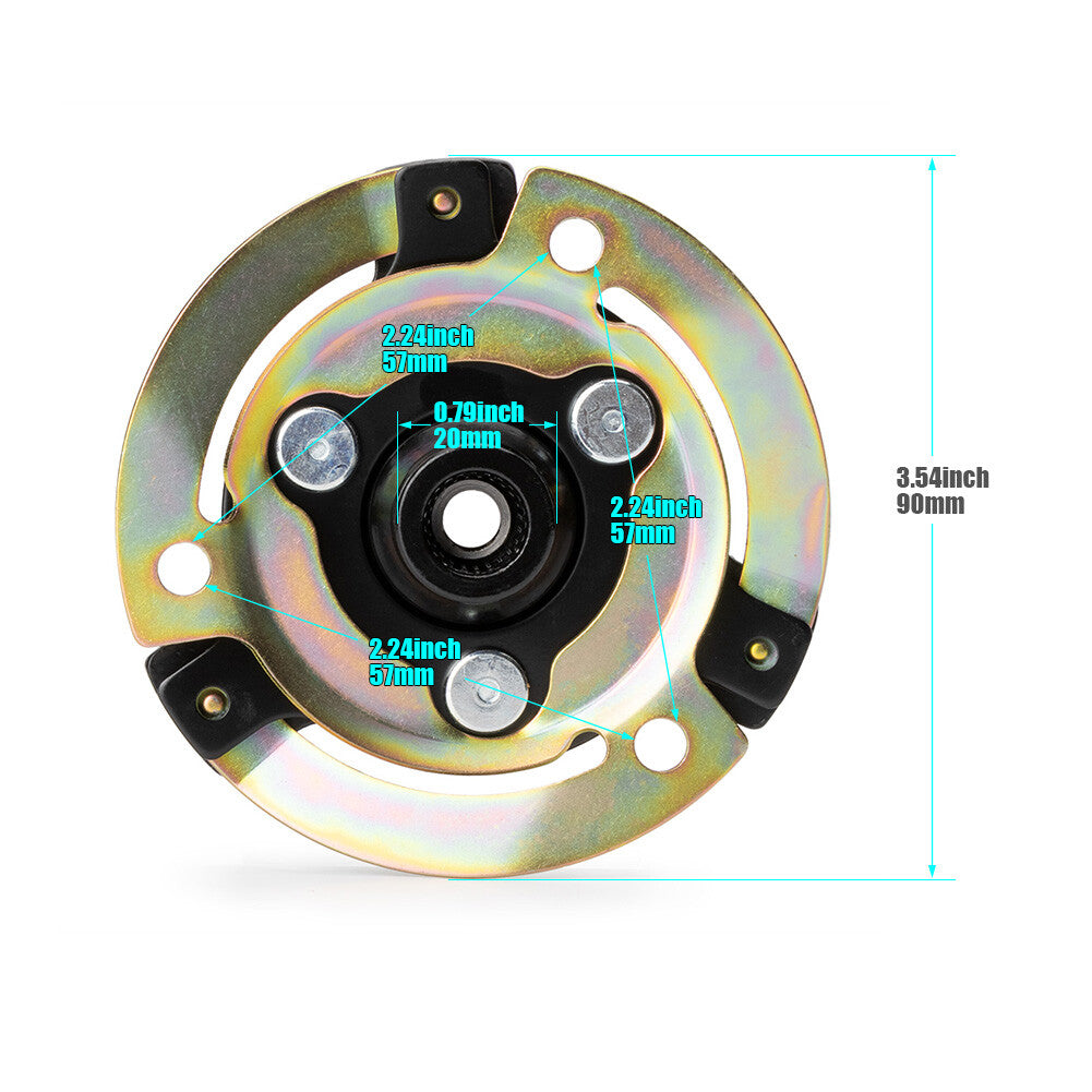 Air conditioning compressor clutch 5N0820803 is suitable for Audi seats, for Skoda , and for Volkswagen .