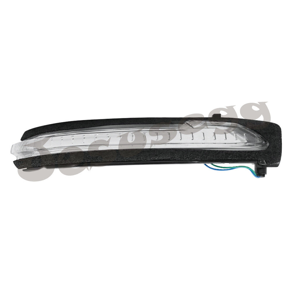 Left Side Exterior LED Wing Mirror Indicator Lens 12V for Nissan Qashqai for X-Trail