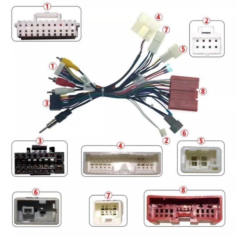 Car radio headband 16-pin cable tie CANbus for 2013 for Mazda 6 (2012-2015 CX-5)