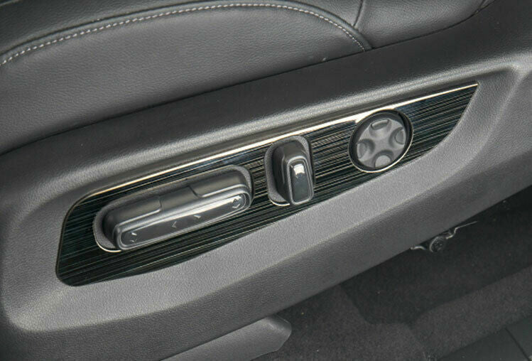 for Seat Adjustment Button Panel Trim for Honda CRV CR-V 2017-2022 Black Titanium