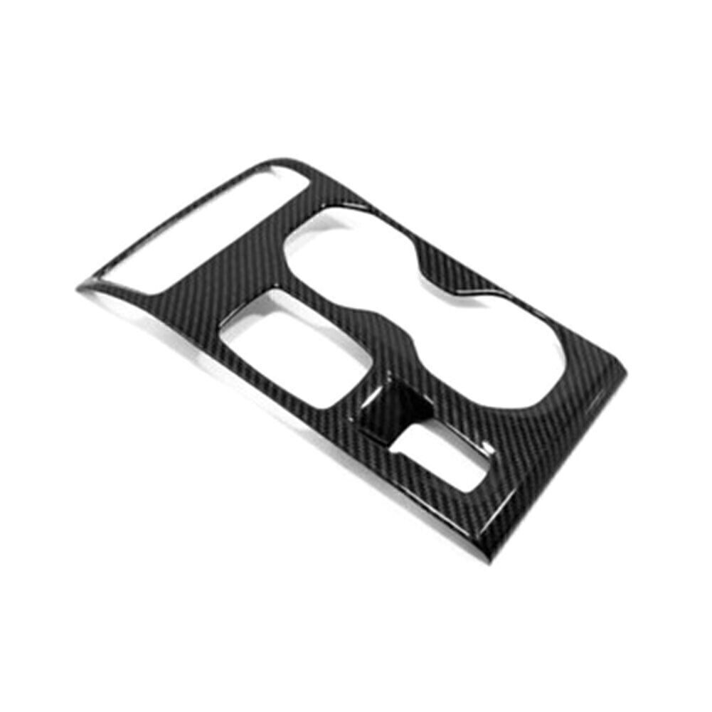 Central Console Gear Shift Panel Trim Fit for Volvo XC40 2018-2020 Carbon Fiber ABS