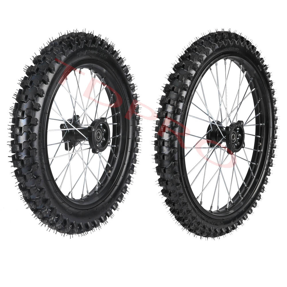 19-inch and 16-inch wheels, 70/100-19 and 90/100-16 tires, rims, dirt pits, bicycle repair, 150cc, 200cc, 250cc...