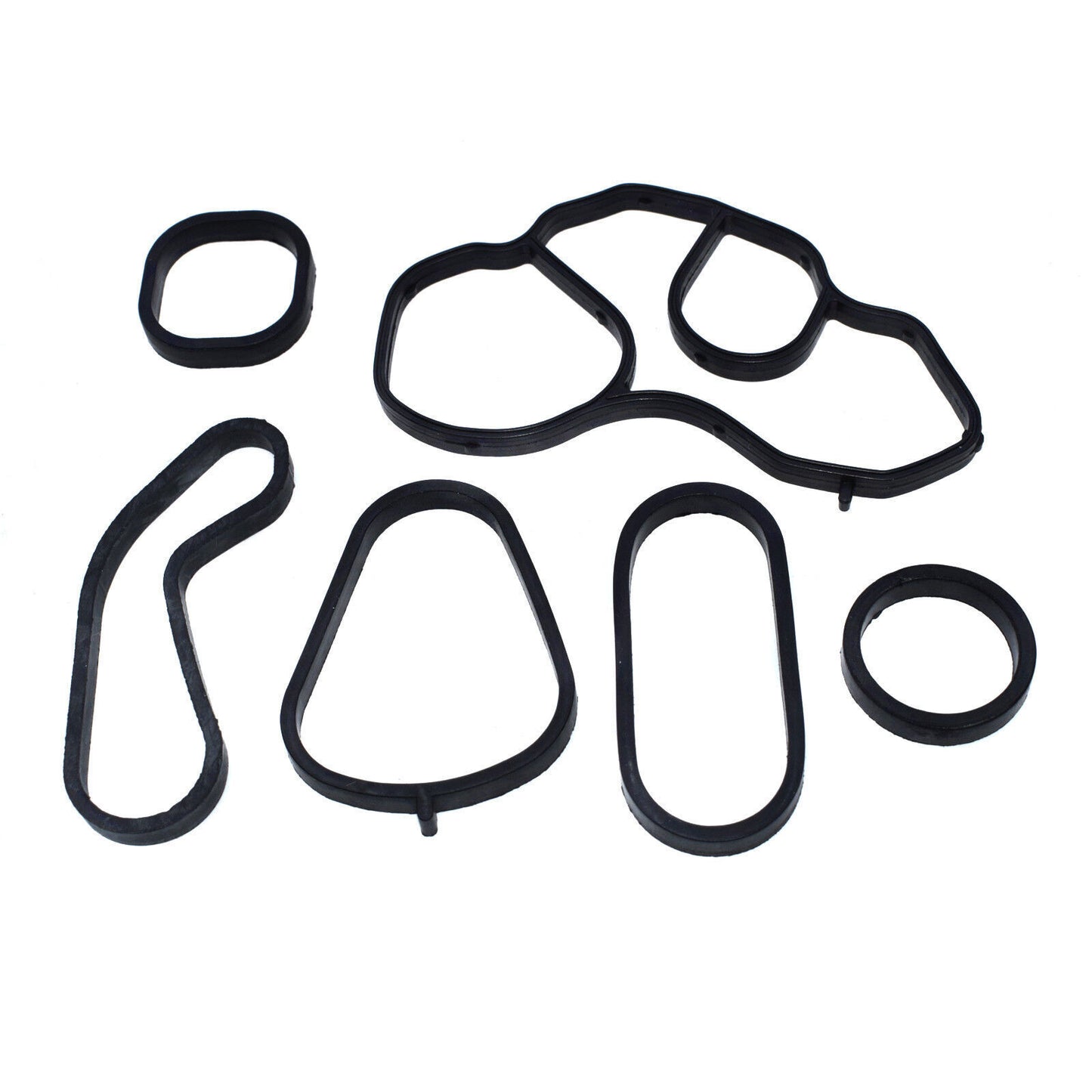 for Mini Cooper 2007-2016 Oil Cooler Gasket Seal and Filter Housing Gasket Set