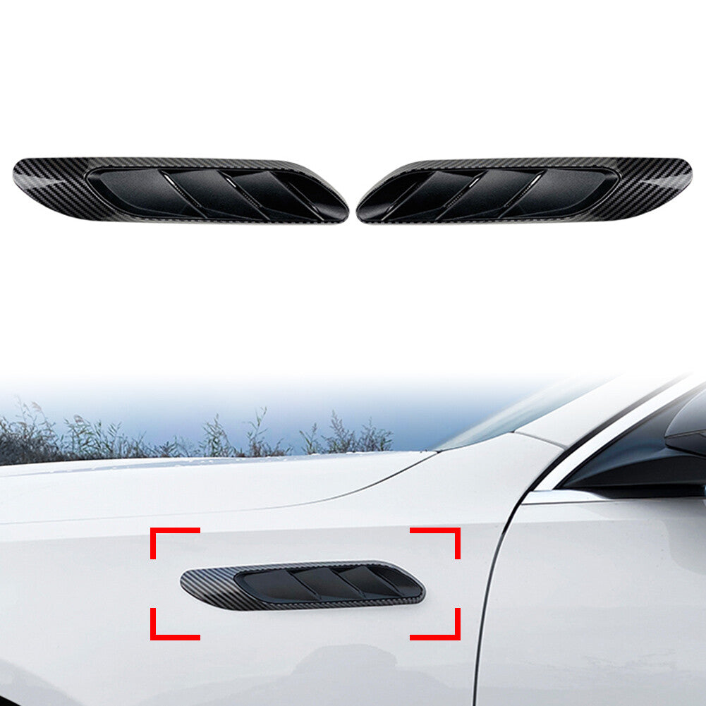 Front Fender Side Air Outlet Vent Trim for Mercedes-Benz C Class W206 C200 2022+
