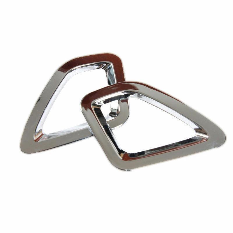 for Jeep Cherokee 2014-2020 Chrome Silver Dashboard Upper Air Outlet Vent Trim