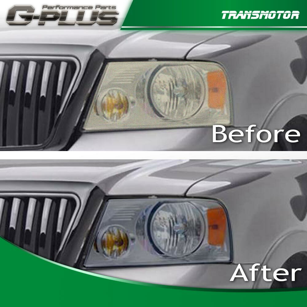 Replacement lens for 2004-2008 F150 for Lincoln Mark LT smoke headlights