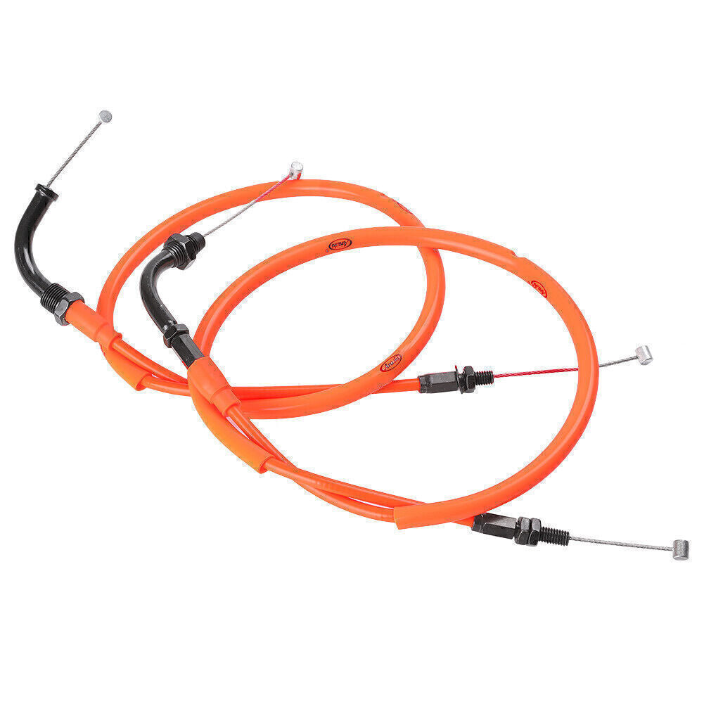 Gaszug Gasleitungskabel f¨¹r for Honda CBR600RR 2007 2008 2009 -2012 Orange Motorrad
