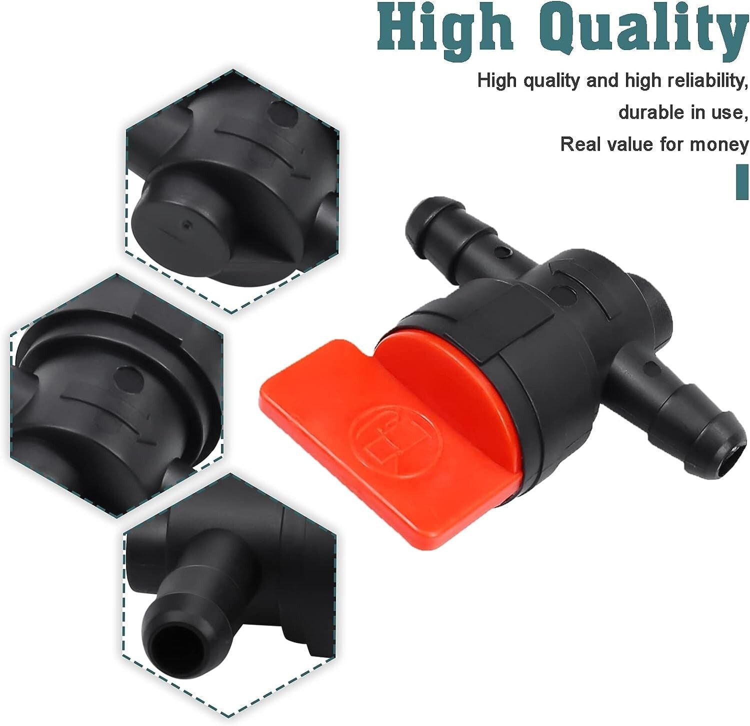 10 PCS 698181 698183 1/4 Gas Fuel Cut Off Valve for JD AM36141,AM107340