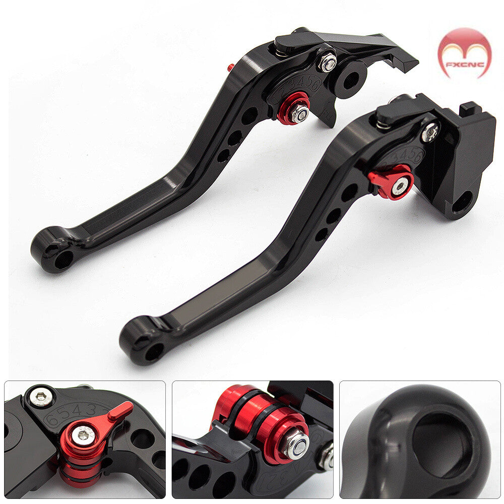 CNC brake clutch lever suitable for Honda VFR1200/F 2010-2011 2012 2013 2014 models, adjustable.
