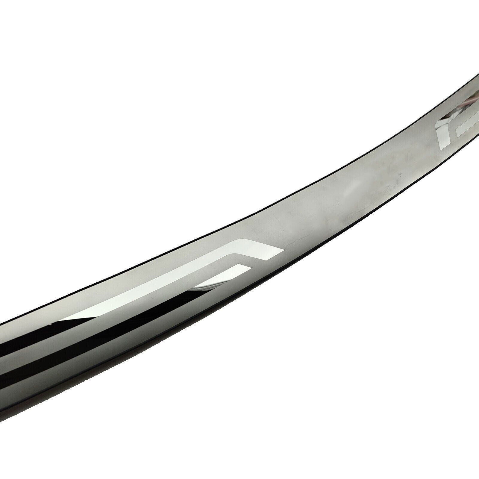 Silver Rear Bumper Protector Scuff Plate Cover 2022-23 for Mitsubishi Outlander