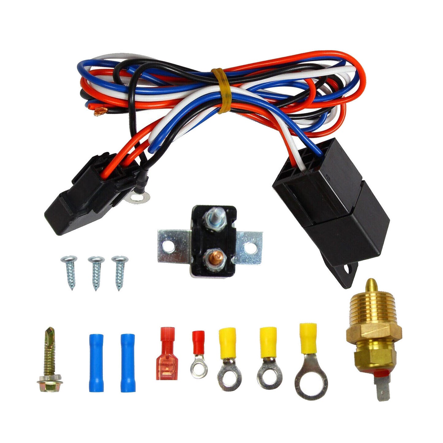 3/8 175-185 Engine Fan Thermostat Temperature Relay Switch Sensor Repair Kit