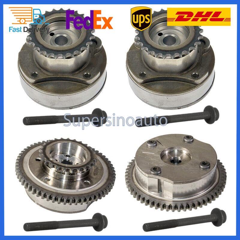4pcs Camshaft Phaser Exh Int Set for Navigator F-150 for Ford for Lincoln for Mustang Taurus