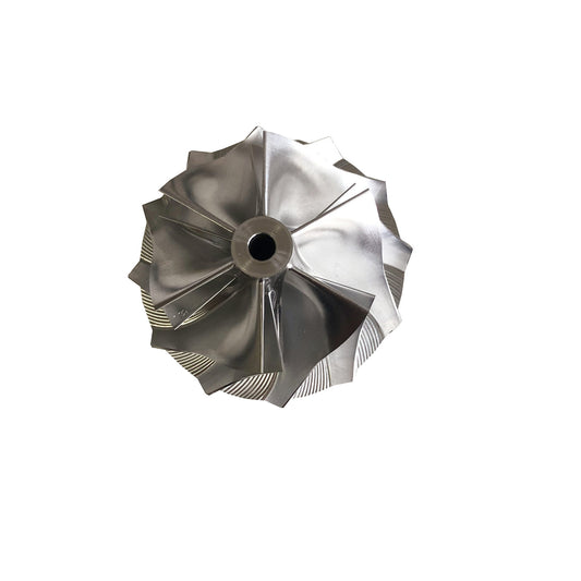 TD04HL 19T Reverse 46.02/58.00 mm 6+6 Blade 49189-X Turbine Billet Compressor Wheel