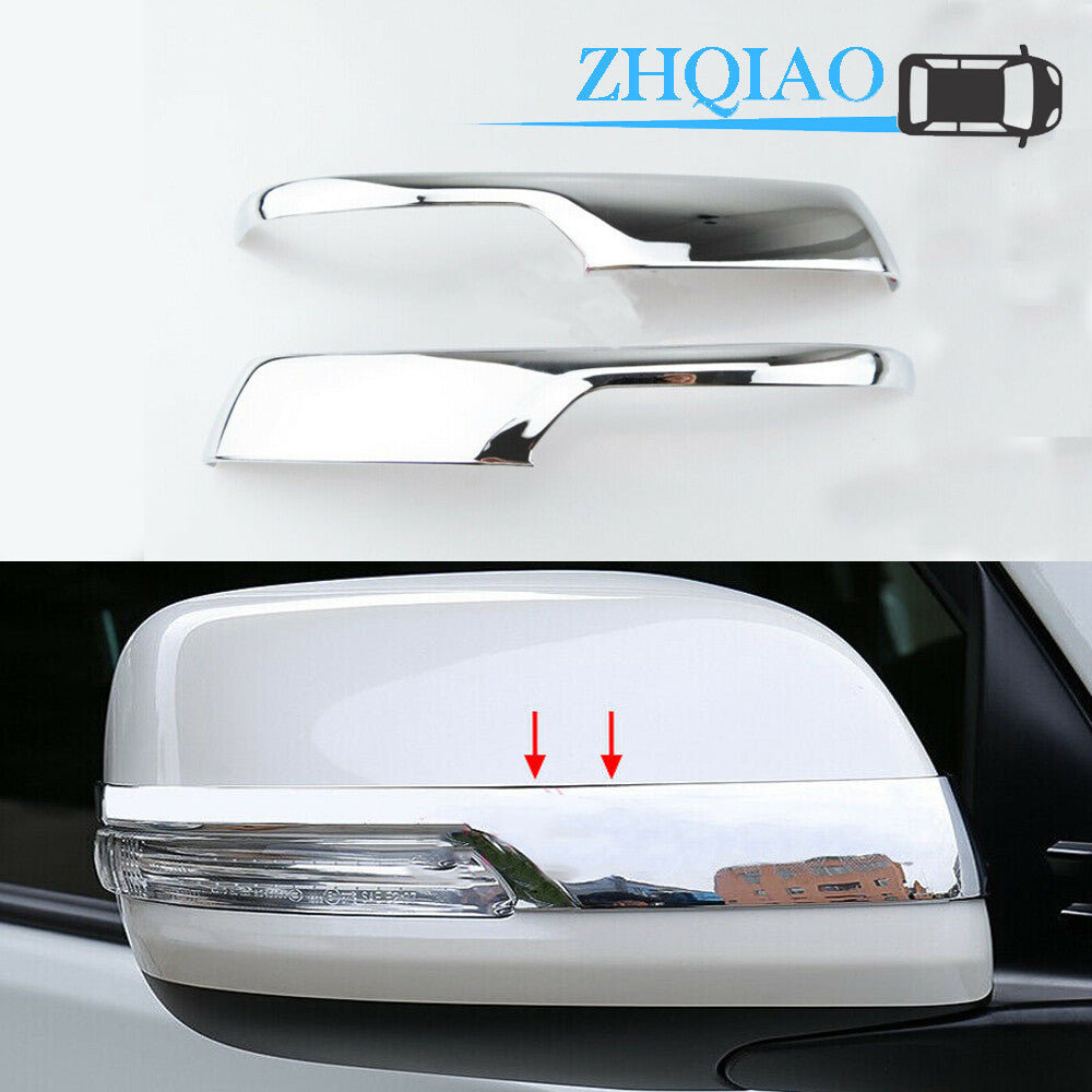ABS Rear View Mirror Trim Car Fit for Toyota for Land Cruiser 150 Prado FJ150 2016