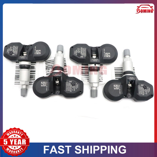 4-piece tire pressure sensor (TPMS) pack suitable for Audi for A4 , for A6 , for A8 , Q7, R8, and for Volkswagen 433MHz 7PP907275F