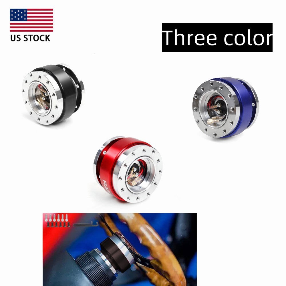 Universal Car Steering Wheel Ball Quick Release Hub Adapter Snap Off Kit