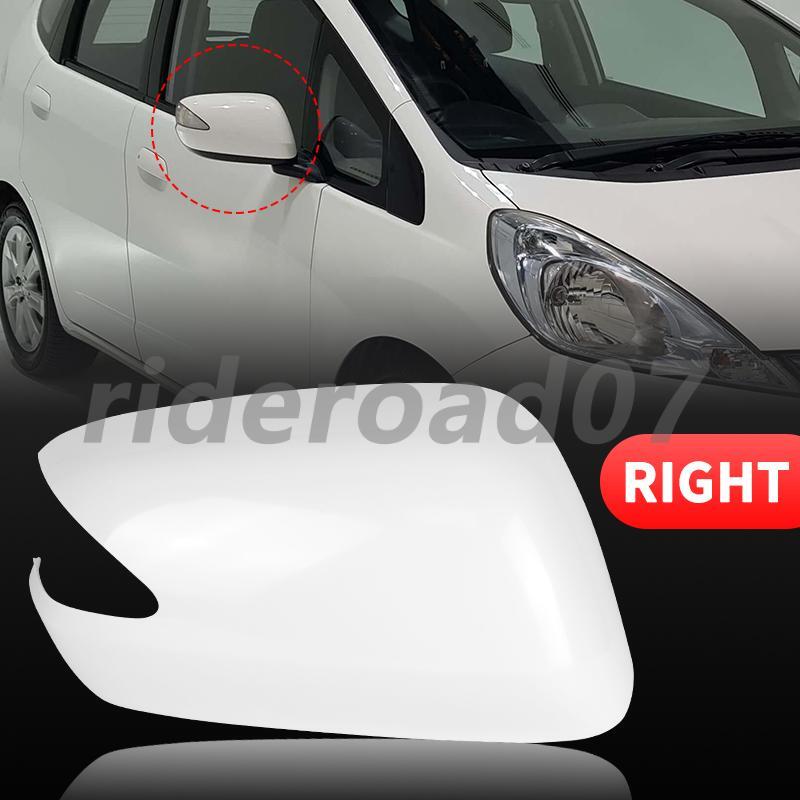 Right Side Rearview Mirror Cap Cover for Honda Fit Jazz 2009-2013