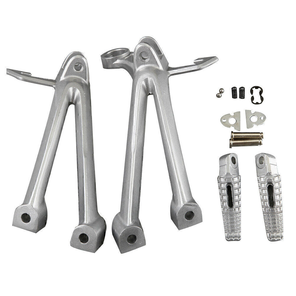 Fu?st¨¹tze Fu?pedale mit Halterung Passen for SUZUKI GSXR600 GSXR750 2008-2010