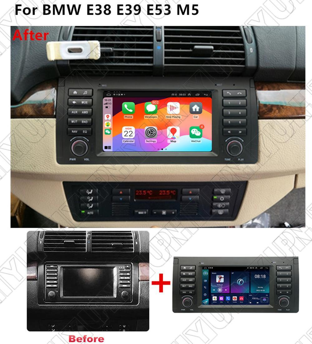 7 for BMW E38 E39 E53 M5 for X5 Carplay Stereo Radio GPS Nav Head Unit Wifi Player