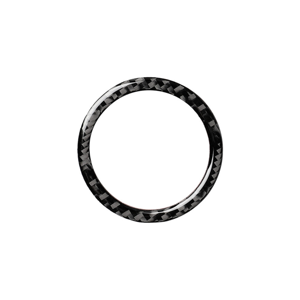 Carbon fiber ignition ring trim for BMW 5 Series E60 2005-2011