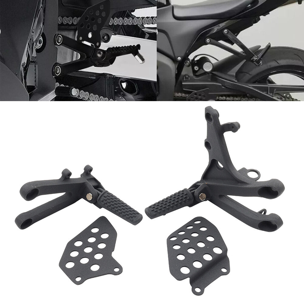 Front Driver Footrest Foot Pegs Bracket Set for Honda CBR600RR CBR 600RR 07-24