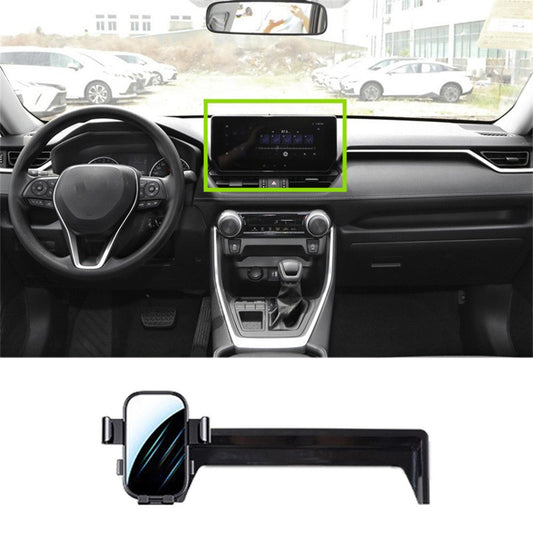 360 Degree Rotation Car Phone Holder for Toyota RAV4 2023-2024 10.25 inches