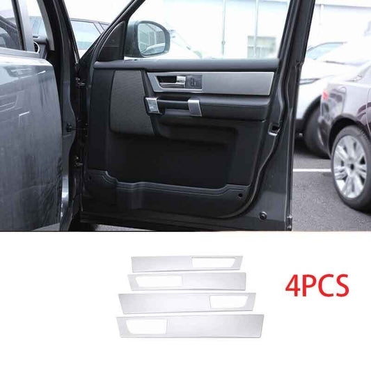 Trim Inner Door Panel Strip 2010-2016 for Land Rover Discovery 4 4x Matte Silver