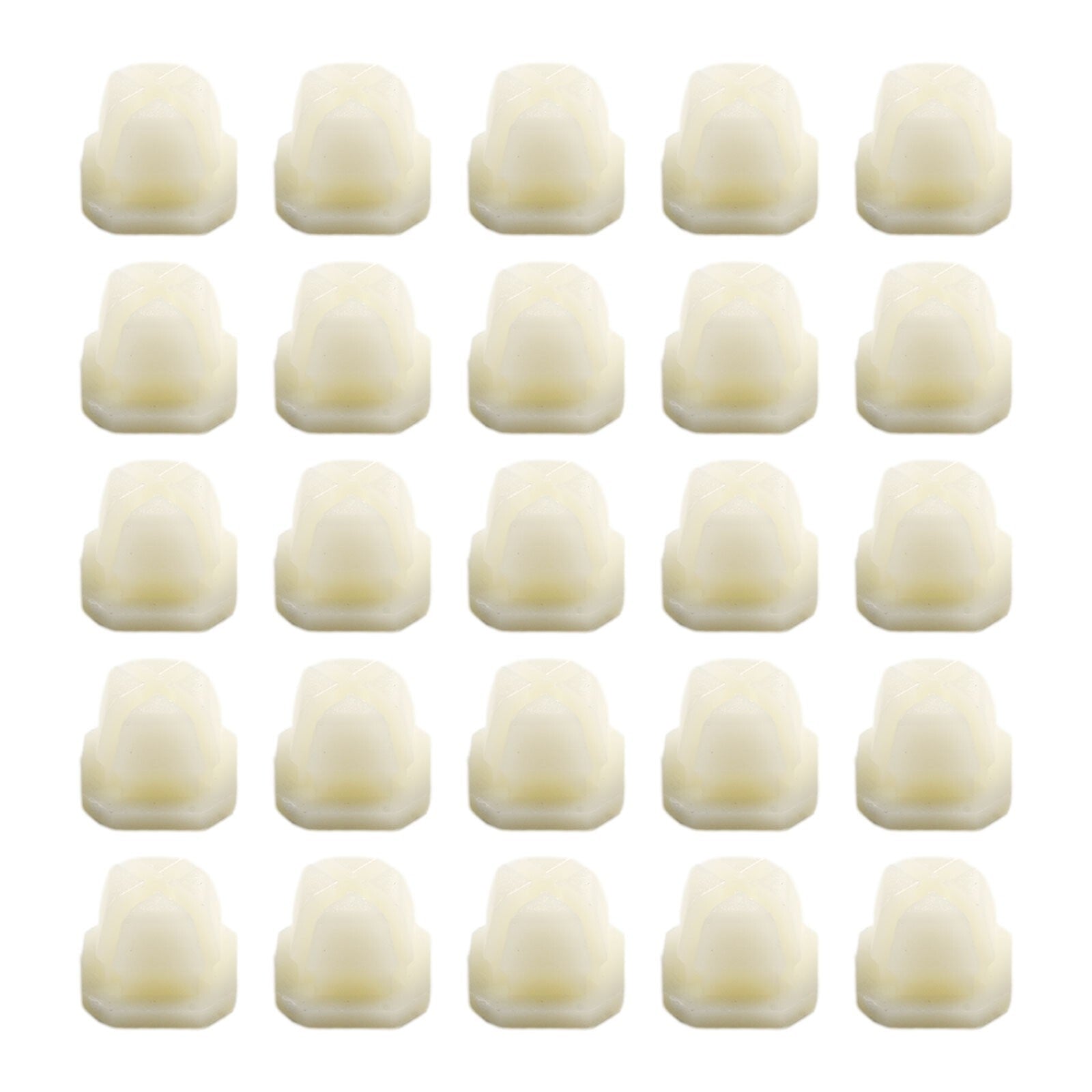 25pcs Headlight Bezel Grill 8 Or 10 Screw Nut Clip Fits 5/16\ Hole For3919773