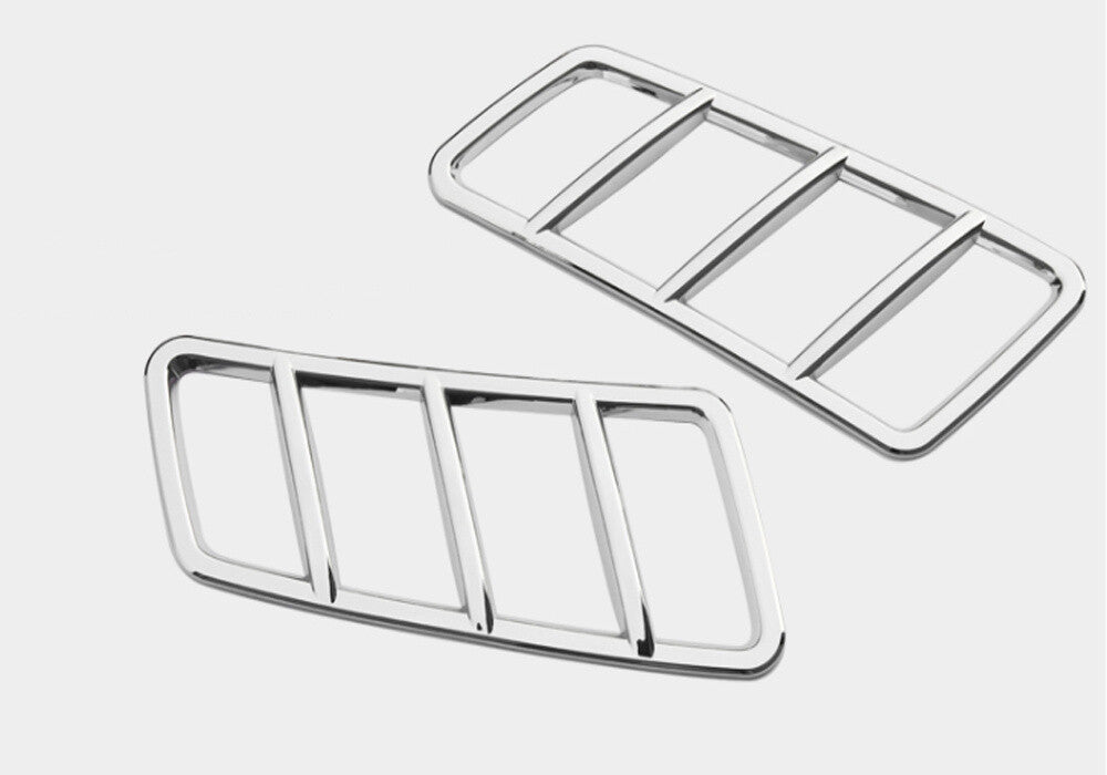 Chrome ABS Hood Grille Engine Air Vent Outlet Cover for Benz GL GLE GLS ML 13-19
