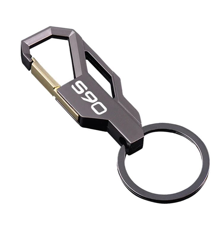 Car keychains, key rings, key fobs, car accessories, gifts, metal, suitable for S90