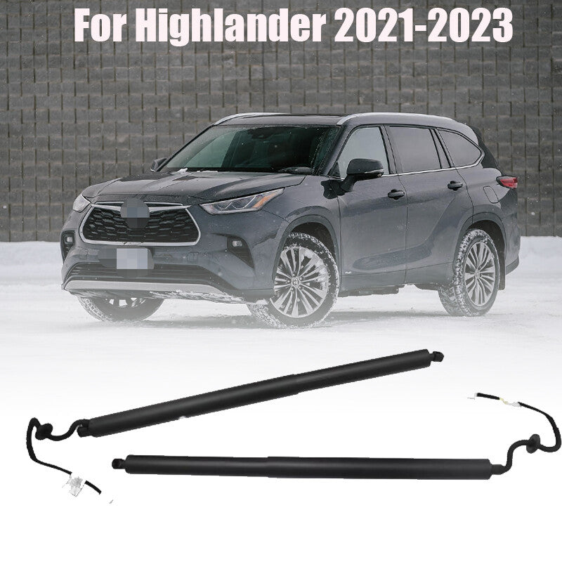 For Highlander 2021-23 2Pcs 68910-0E070 68920-0E050 Tailgate Lifter Left  Right