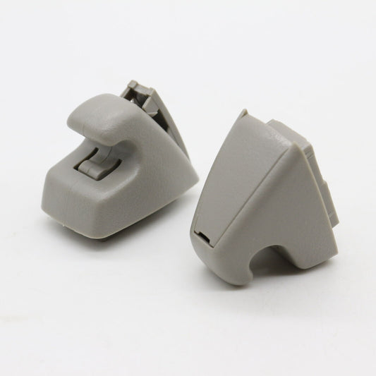 Set of 2 Gray Sun Visor Support Clip Retainer for Chevrolet for Cruze for Buick Excelle
