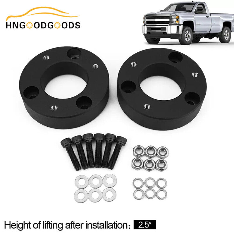 2.5-inch front leveling lift kit for 2007-2024 for Chevrolet Silverado for GMC for Sierra 1500